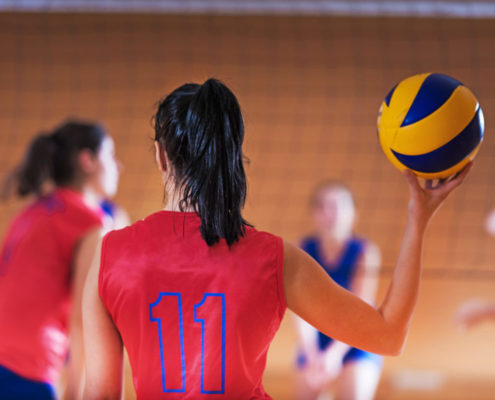 Sports team travel for volleyball teams in Calgary.